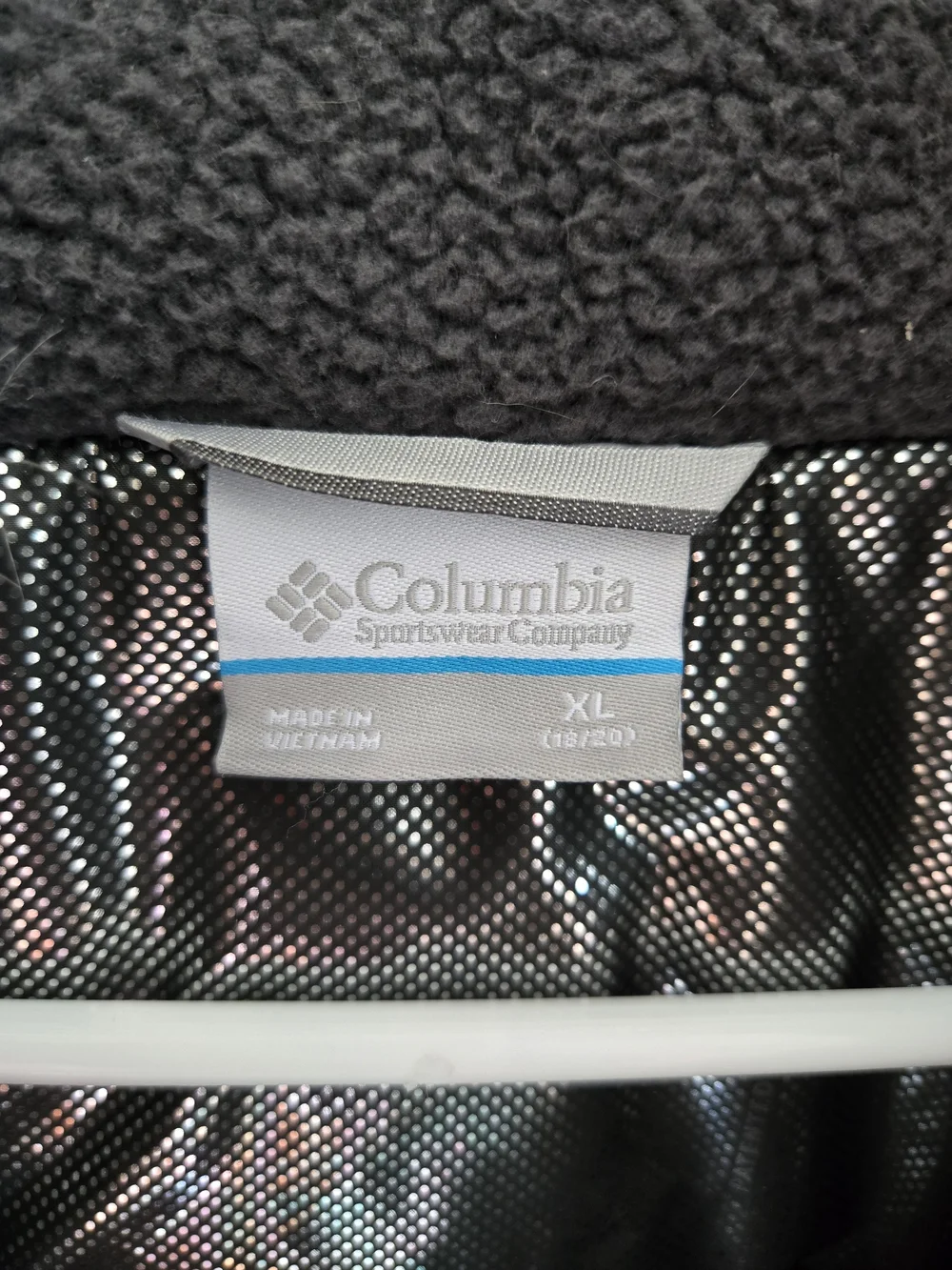 Columbia Youth Ice Blue Hooded Winter Parka